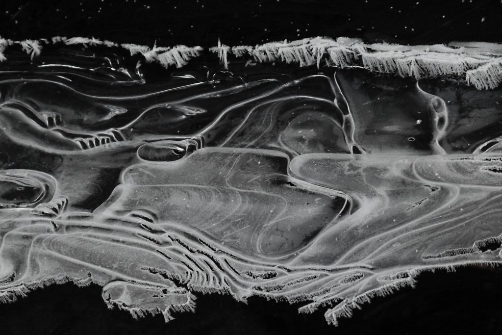Eiskunst am Bachrand 2/4,2011