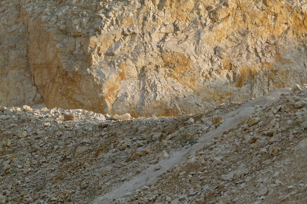 Abendlicht im Steinbruch 1/3, 2013